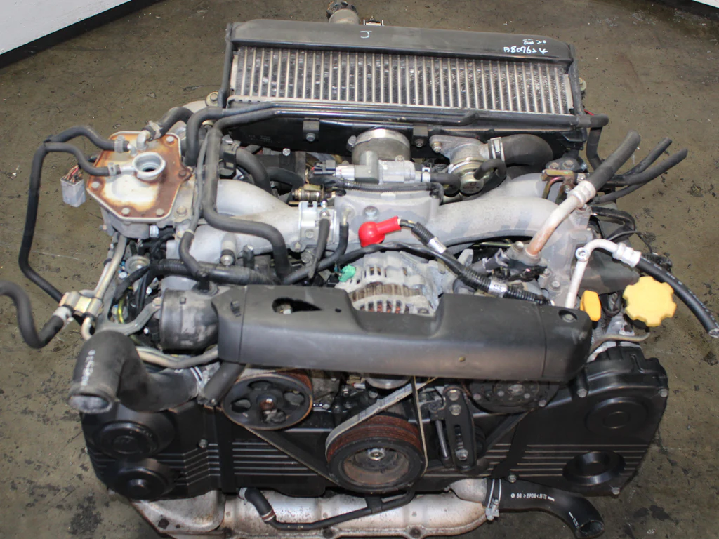 JDM 2002-2005 Subaru Impreza WRX Motor EJ205 Manual Transmission 2.0L 4 Cyl Engine - Image 23
