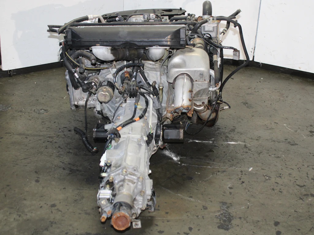 JDM 2002-2005 Subaru Impreza WRX Motor EJ205 Manual Transmission 2.0L 4 Cyl Engine - Image 6