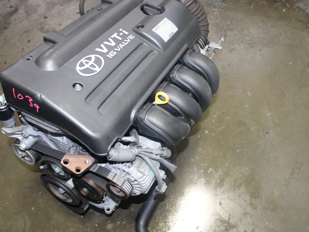 JDM 2001-2005 Toyota Celica GT, 2000-2008 Toyota Corolla, 2003-2008 Toyota Matrix Motor 1ZZFE 1.8L 4 Cyl Engine - Image 7