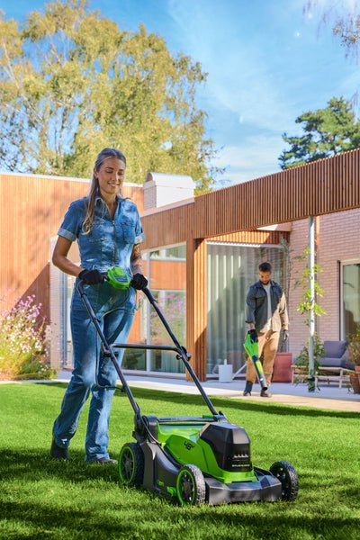 POWERALL 48V (24V x 2) Lawn Mower 41cm – 2x 4Ah Battery - Image 4