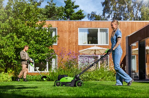 POWERALL 48V (24V x 2) Lawn Mower 41cm – 2x 4Ah Battery - Image 6