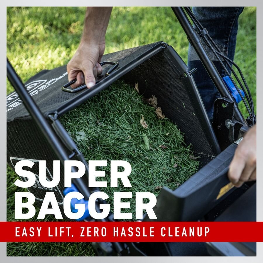 21 in. Super Recycler Personal Pace SmartStow 190cc Briggs&Stratton Electric Start Self Propelled Walk Behind Lawn Mower - Image 7