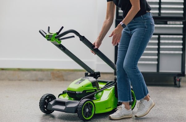 POWERALL 48V (24V x 2) Lawn Mower 46cm Self-Propelled Gen. II – 2x 4Ah Battery - Image 9
