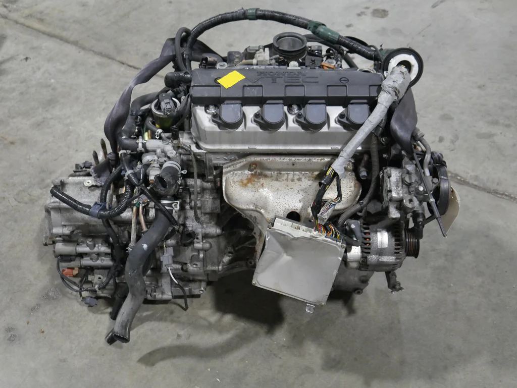 JDM 2001-2005 Honda Civic Motor Automatic D17A 1.7L 4 Cyl Engine - Image 10