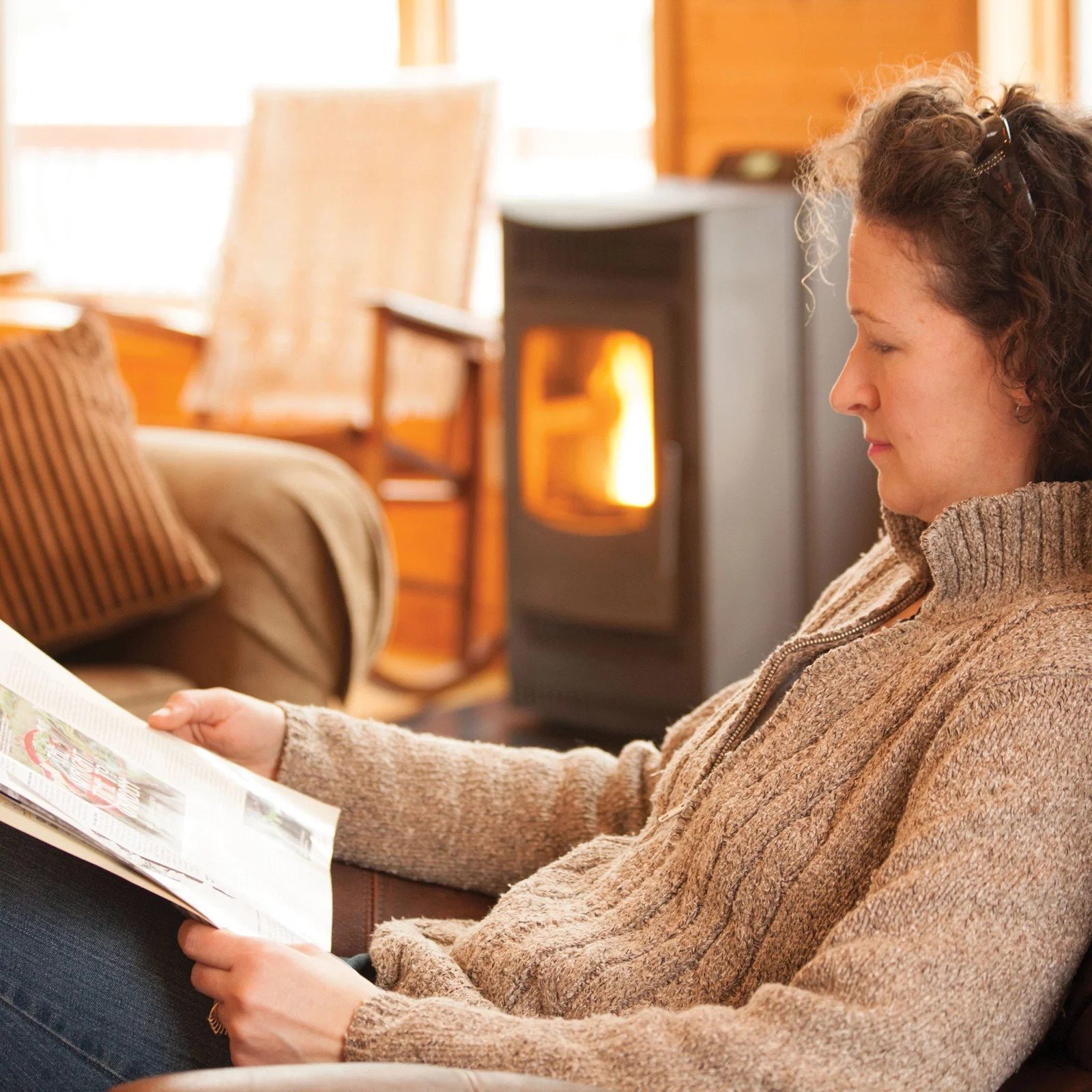 Castle Serenity Wood Pellet Stove - Image 4