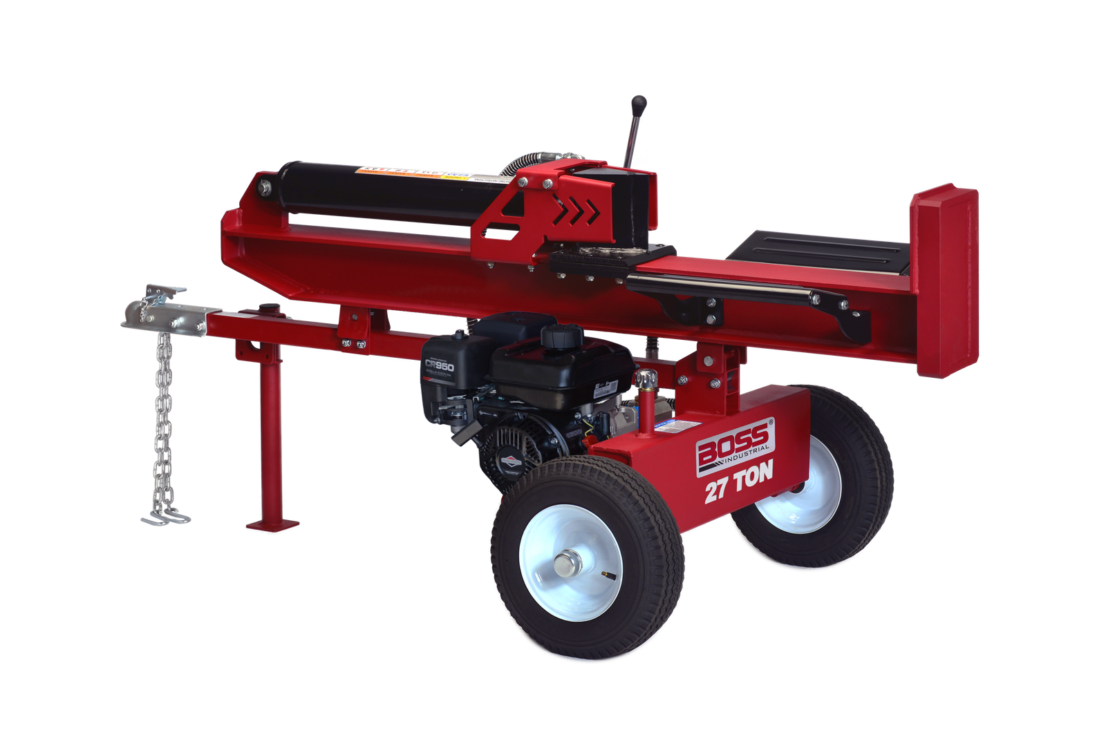 Boss Industrial 27-Ton Horizontal/Vertical Gas Log Splitter (WD27T)