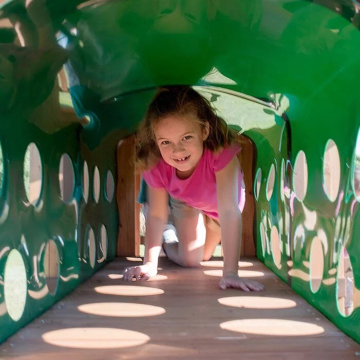 Woodridge Elite All Cedar Wooden Swing Set - Image 7
