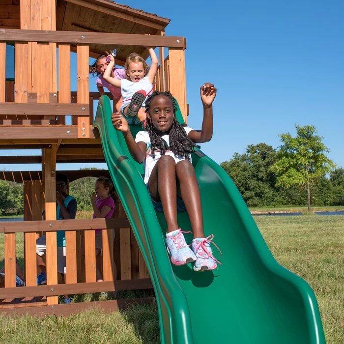 Woodridge Elite All Cedar Wooden Swing Set - Image 8
