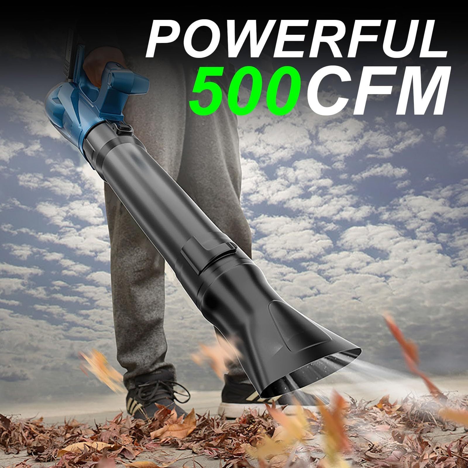Powerful Cordless Air Duster for Cleaning Electronics, Keyboards, Car Interiors & More - Image 4
