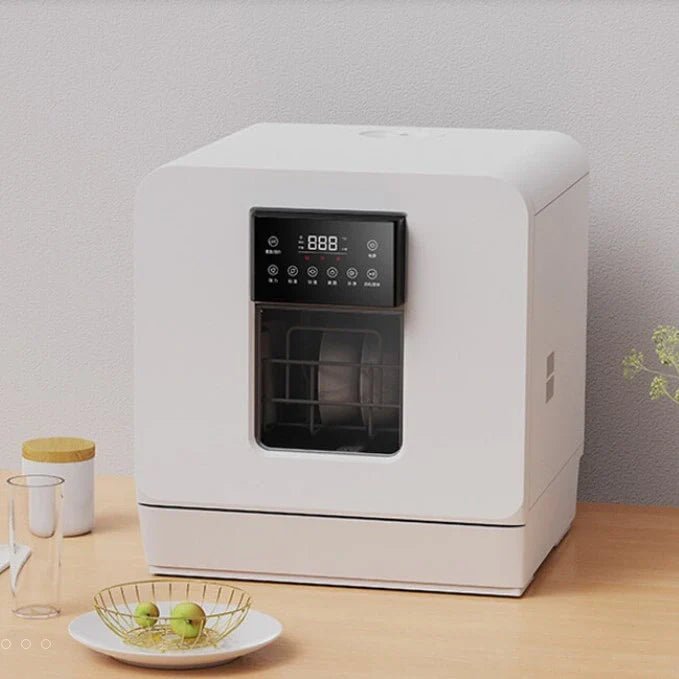 Compact Automatic Table Top Dishwasher – Portable Countertop Kitchen Dishwasher with 4 Place Settings - Image 4