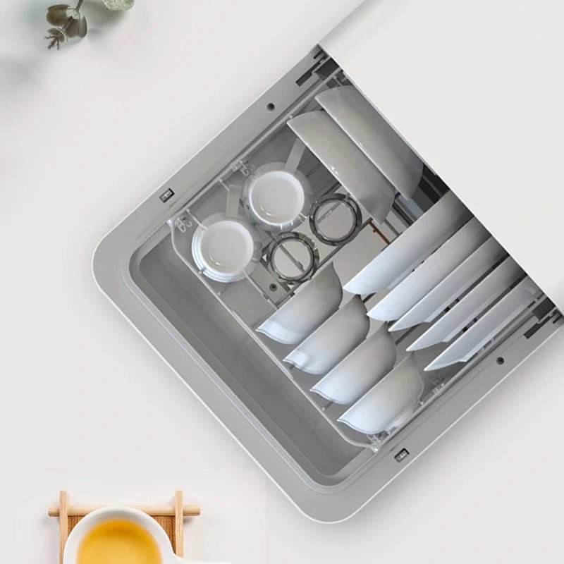 Compact Automatic Table Top Dishwasher – Portable Countertop Kitchen Dishwasher with 4 Place Settings - Image 3