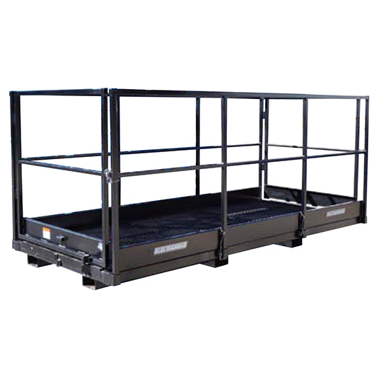 Forklift | Work Platform | 4’x 12′ | Blue Diamond Attachments