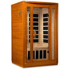 Dynamic Sauna San Marino 2-person Low EMF (Under 8MG) FAR Infrared Sauna (Canadian Hemlock) - Image 2
