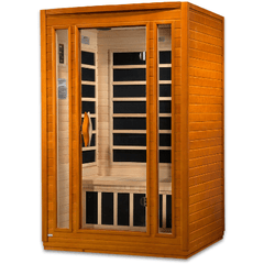 Dynamic Sauna San Marino 2-person Low EMF (Under 8MG) FAR Infrared Sauna (Canadian Hemlock) - Image 3