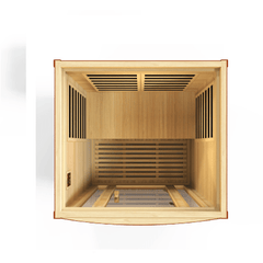 Dynamic Sauna San Marino 2-person Low EMF (Under 8MG) FAR Infrared Sauna (Canadian Hemlock) - Image 5