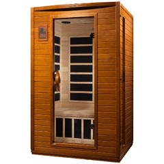 Dynamic Sauna Versailles 2-person Low EMF (Under 8MG) FAR Infrared Sauna (Canadian Hemlock) - Image 2