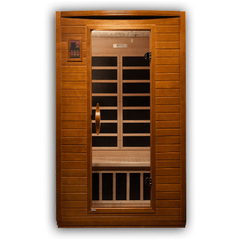 Dynamic Sauna Versailles 2-person Low EMF (Under 8MG) FAR Infrared Sauna (Canadian Hemlock) - Image 3