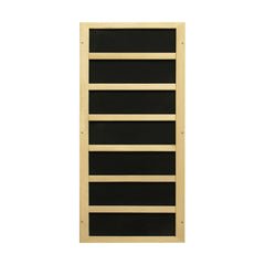 Dynamic Sauna Vittoria 2-person Low EMF (Under 8MG) FAR Infrared Sauna (Canadian Hemlock) - Image 4
