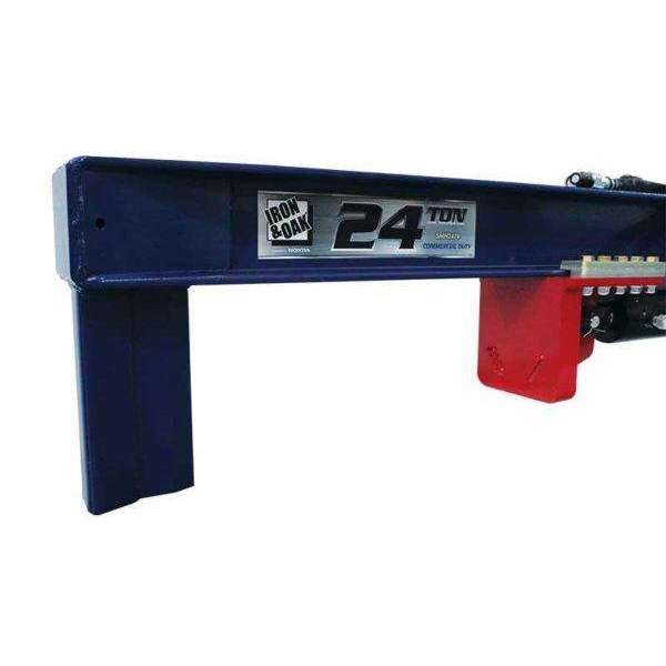 24 Ton Iron & Oak Upside Down Skid Steer Log Splitter Attachment (SMH2419) - Image 7