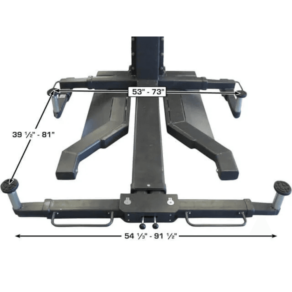 Atlas Single-Post Lift 6000 Lb – Capacity Portable – ATEXH-PSP-6000-FPD - Image 6