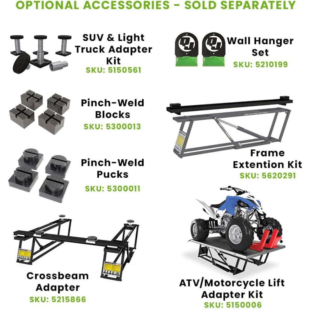 QuickJack 5000TLX – Extended-Length Portable Lift (5,000 lbs Capacity) - Image 7