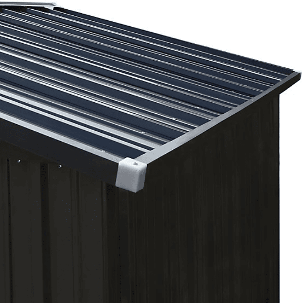 Veikous 8 ft. x 12 ft. Outdoor Storage Shed with Lockable Door and Vents - Image 5