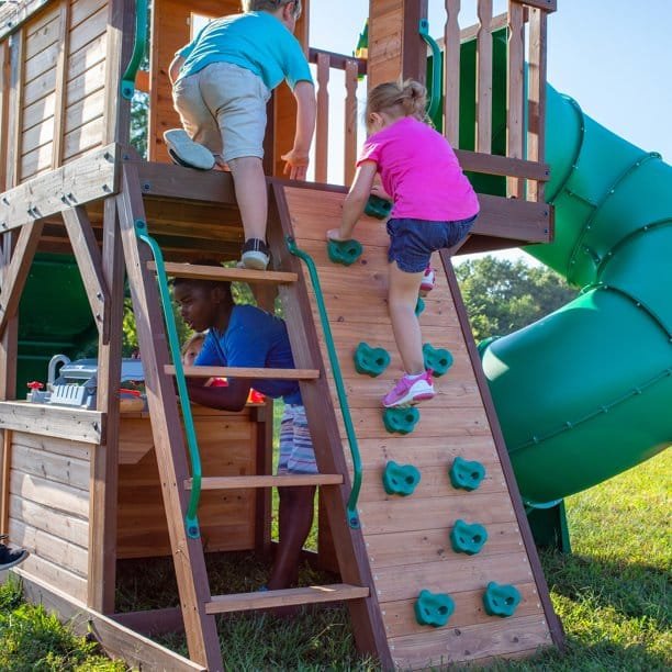 Backyard Discovery Cedar Cove Swing Set - Image 5