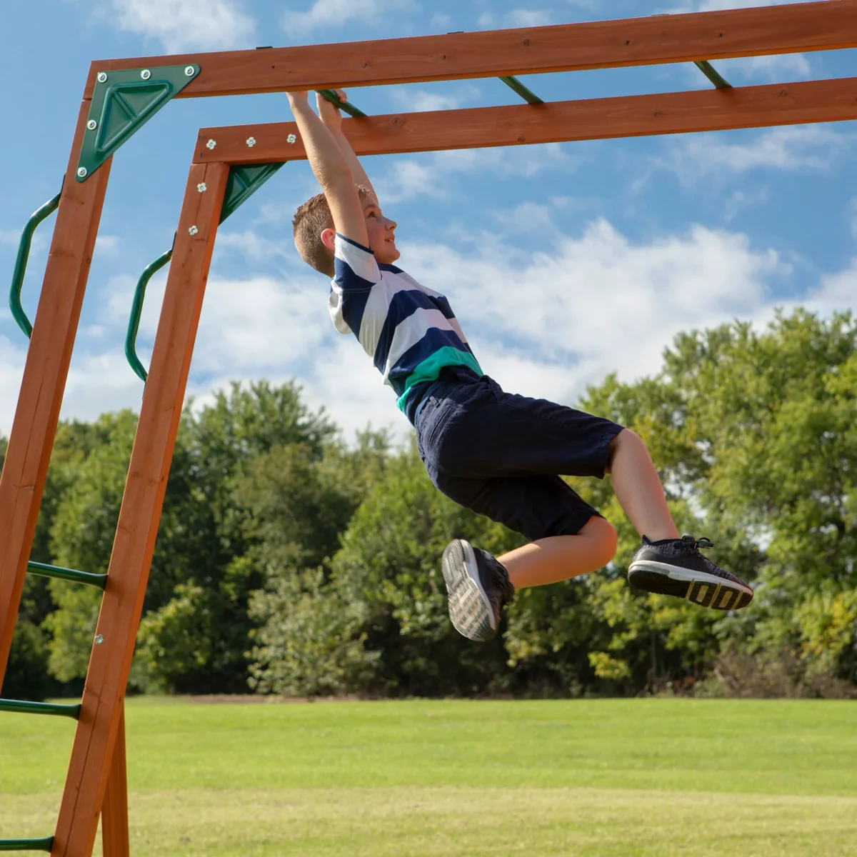 Backyard Discovery Skyfort II Swing Set - Image 6