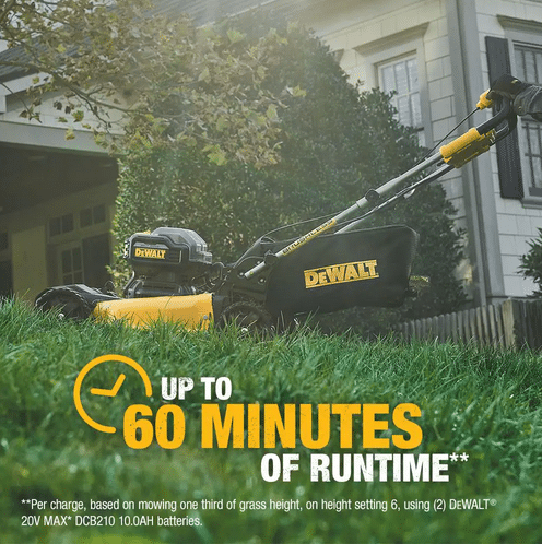 21.5 in. 20-V Li-Ion Cordless Battery Walk Behind Self Propelled Mower w/Hedge,Bare Trimmer,Blower,Cleaner,Pole/Hand Saw - Image 2