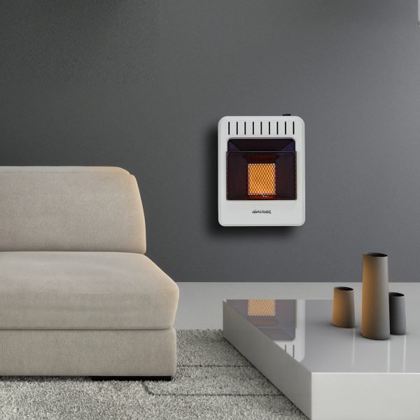 Avenger Reconditioned Dual Fuel Ventless Infrared Gas Space Heater – 10,000 BTU, T-Stat Control – Model# FDT1IRA-R - Image 3
