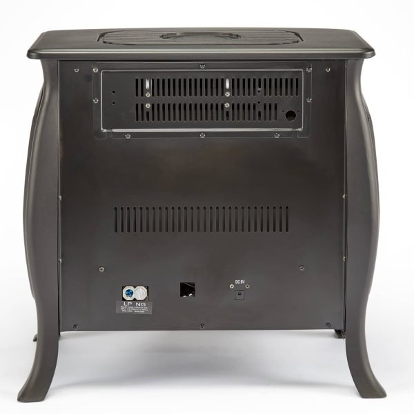 Duluth Forge Dual Fuel Ventless Gas Stove – 26,000 BTU, Remote Control, Matte Black Finish – Model# FDSR25 - Image 9