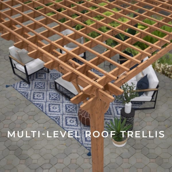 14×12 Beaumont Pergola - Image 8