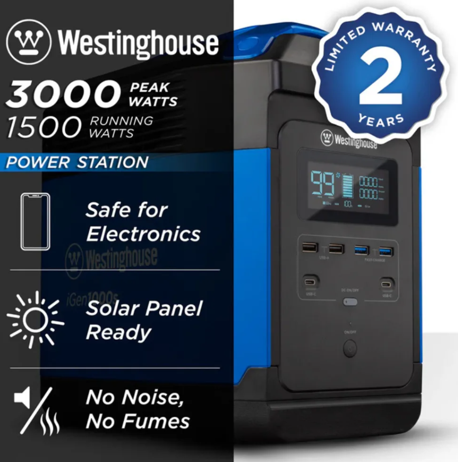 WESTINGHOUSE iGEN1000S PORTABLE POWER STATION - Image 10