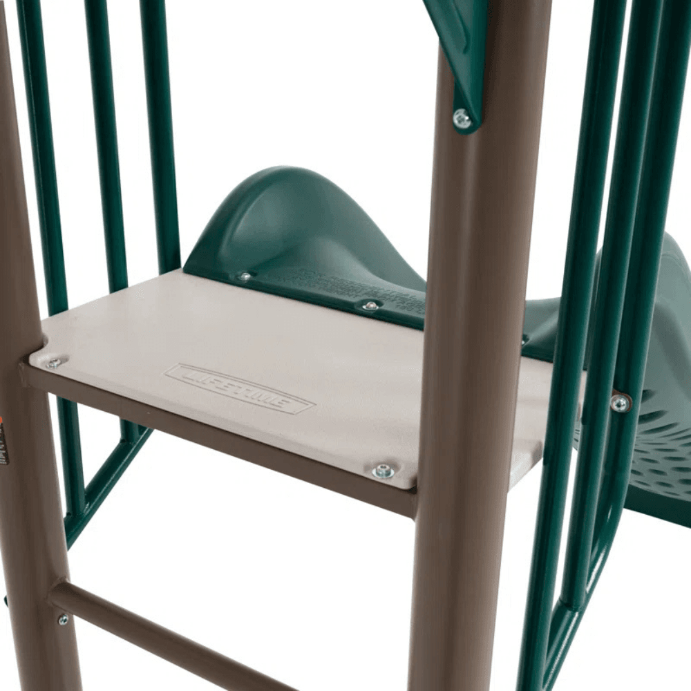 Lifetime Powder Coated Steel Swing Set with 4 Swing(s) , 1 Slide(s) - Image 13