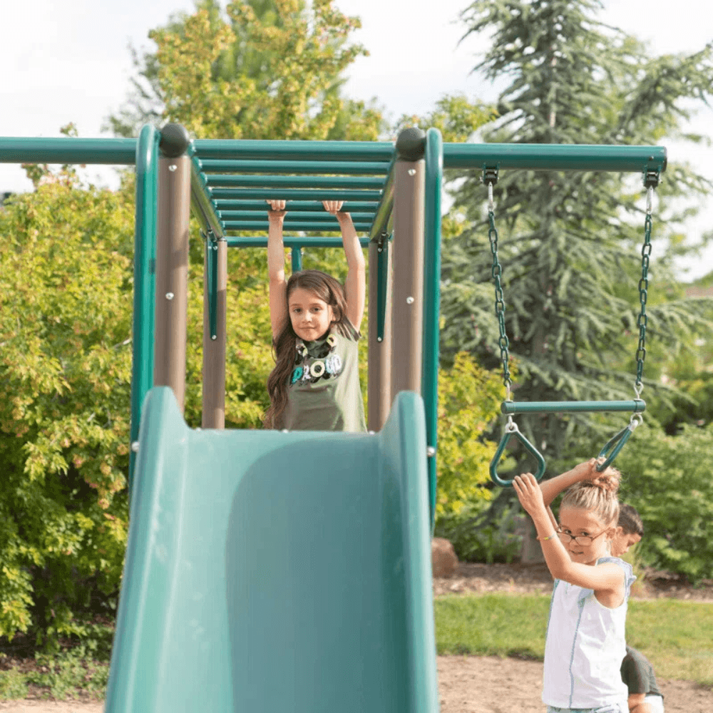Lifetime Powder Coated Steel Swing Set with 4 Swing(s) , 1 Slide(s) - Image 6