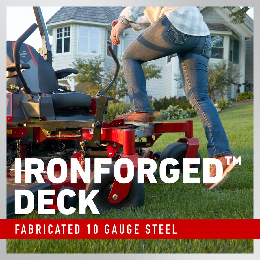 Toro Titan Max 60″ IronForged Deck 26HP V-Twin Gas Dual Hydrostatic Zero Turn Riding Mower - Image 4