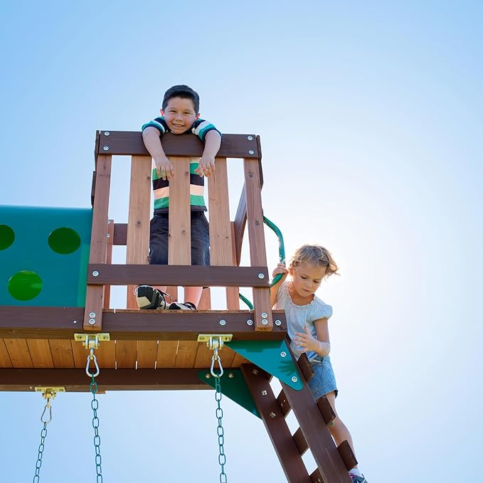 Backyard Discovery Woodridge Elite Swing Set - Image 3