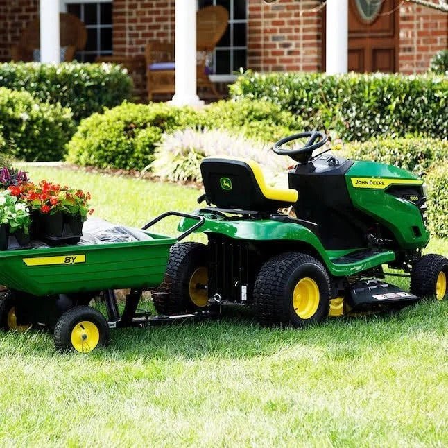 John Deere S100 42-Inch 17.5 HP Gas Riding Lawn Tractor Hydrostatic Transmission - Image 4