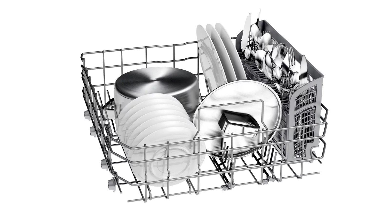 Bosch 500 Series 24″ White Built in Dishwasher-SHPM65Z52N - Image 3