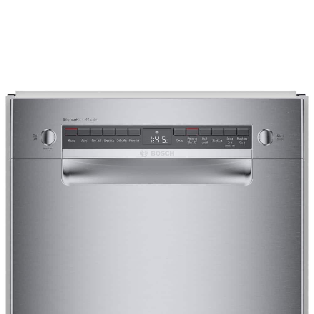 Bosch 800 Series 18 in. ADA Compact Front Control Dishwasher in Stainless Steel with Stainless Steel Tub and 3rd Rack, 44dBA - Image 5