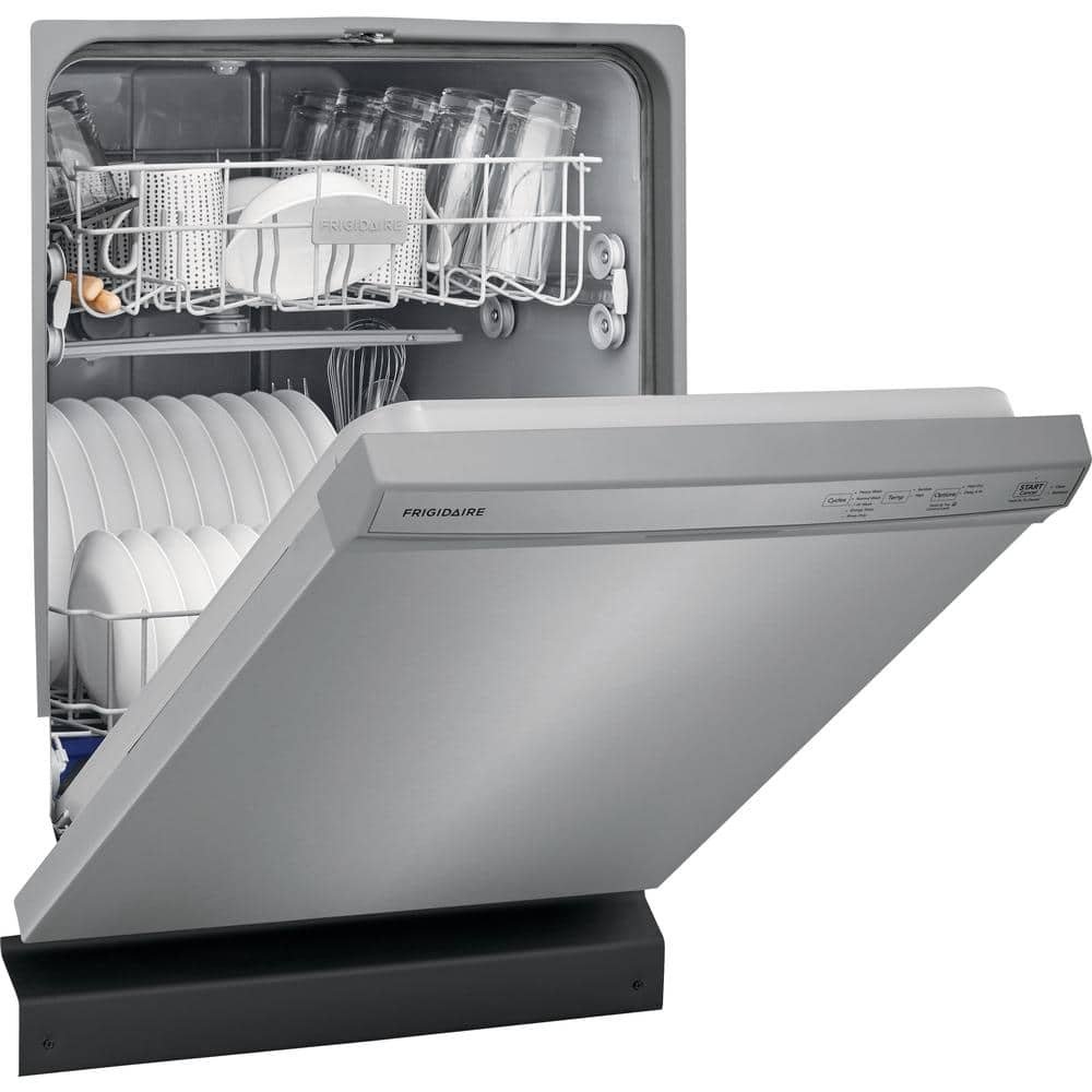 Frigidaire 24 in. Stainless Steel Front Control Built-In Tall Tub Dishwasher, 55 dBA - Image 3