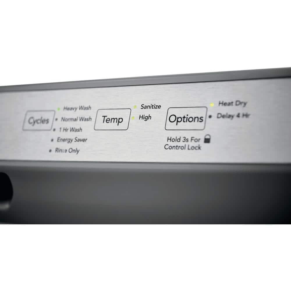 Frigidaire 24 in. Stainless Steel Front Control Built-In Tall Tub Dishwasher, 55 dBA - Image 8