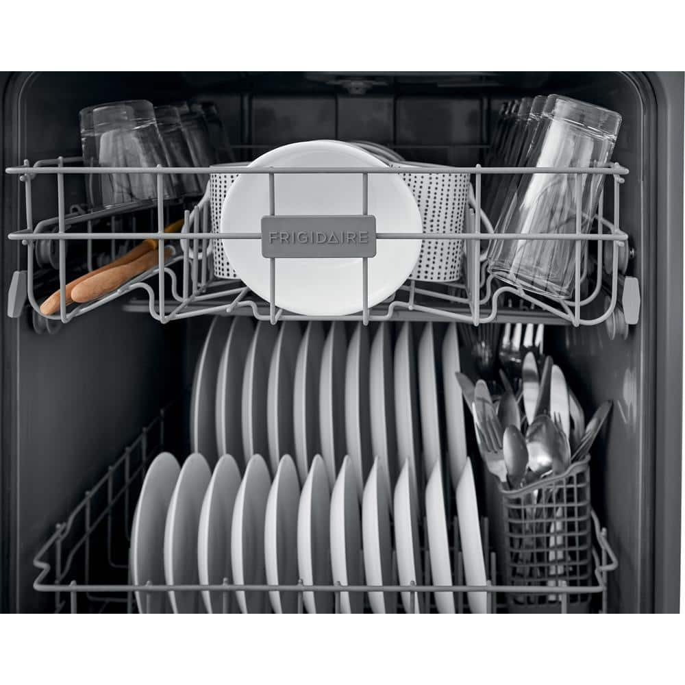 Frigidaire 24 in. Stainless Steel Front Control Built-In Tall Tub Dishwasher, 55 dBA - Image 4