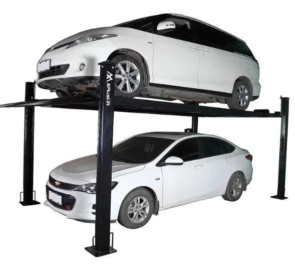 APlusLift HW-8S 8,000LB 4-Posts Portable Storage Car Lift