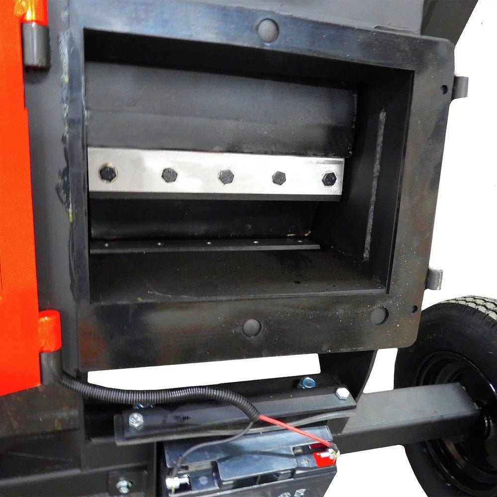 Detail K2 Opc566E 6 in – 14HP Kinetic Wood Chipper with Electric Start and Auto Blade Feed KOHLER CH440 Command PRO Commercial Gas Engine - Image 8