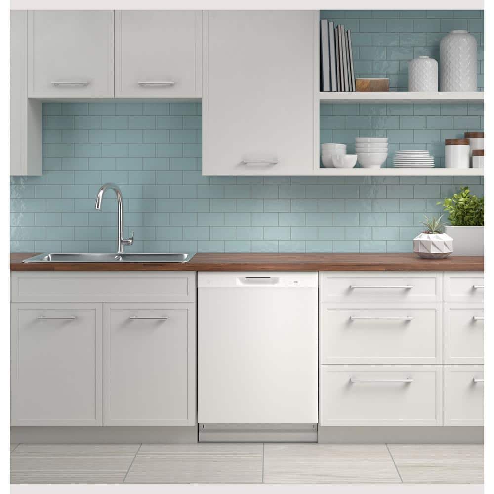 GE 24 in. White Front Control Built-In Tall Tub Dishwasher with 60dBA, ENERGY STAR - Image 10