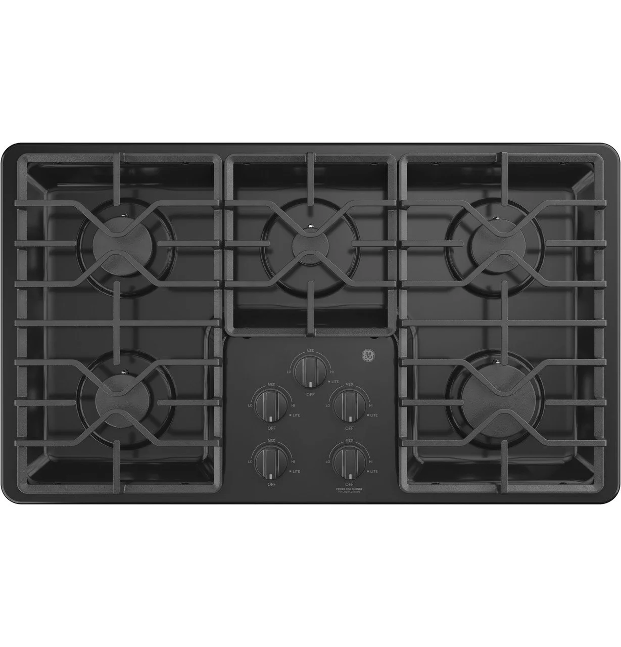 GE 36″ Built-in Gas Cooktops JGP3036DLBB - Image 5