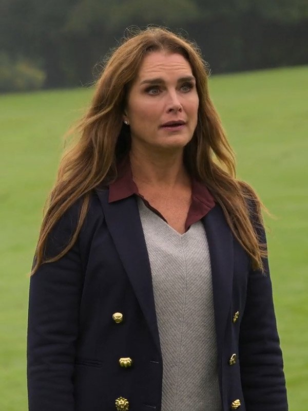 A Castle for Christmas Brooke Shields Blue Blazer