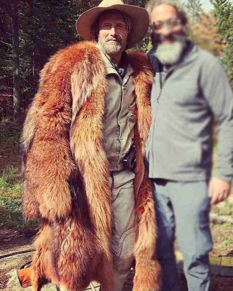 Chaos Walking Mads Mikkelsen Fur Coat