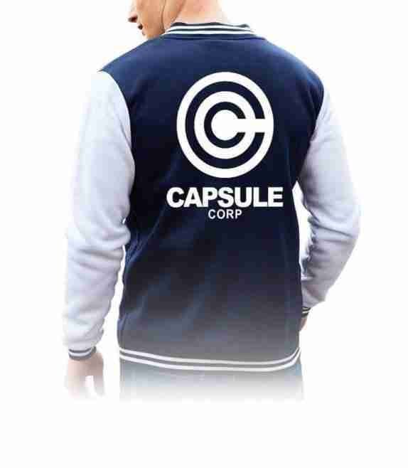 Capsule Corp Varsity Jacket Dragon Ball Z Letterman Jacket